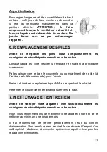 Preview for 13 page of Fanelite FS-45RC User Manual, Installing And Operating Manual