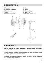 Preview for 23 page of Fanelite FS-45RC User Manual, Installing And Operating Manual