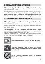 Preview for 26 page of Fanelite FS-45RC User Manual, Installing And Operating Manual