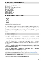 Preview for 20 page of Fanelite FS65-DC User Manual, Installing And Operating Manual