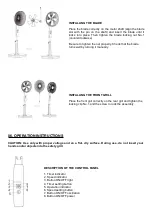 Preview for 17 page of Fanelite FS7423 Operating Instructions Manual