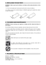 Preview for 16 page of Fanelite KF-2688 Operating Manual