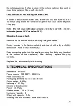 Preview for 29 page of Fanelite KF-5080 User Manual