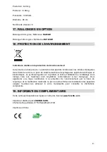 Preview for 13 page of Fanelite PRICKLY 38YFT-7057M Operating Manual