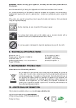 Preview for 17 page of Fanelite R1-T User Manual, Installing And Operating Manual