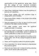 Preview for 20 page of Fanelite WT-F44 User Manual, Installing And Operating Manual