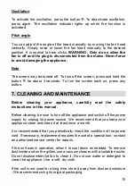 Preview for 30 page of Fanelite WT-F44 User Manual, Installing And Operating Manual