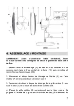 Preview for 9 page of Fanelite ZF-12181D User Manual, Installing And Operating Manual