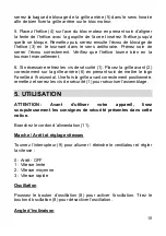 Preview for 10 page of Fanelite ZF-12181D User Manual, Installing And Operating Manual