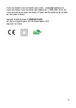 Preview for 13 page of Fanelite ZF-12181D User Manual, Installing And Operating Manual