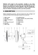 Preview for 20 page of Fanelite ZF-12181D User Manual, Installing And Operating Manual