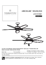 Preview for 1 page of Fanimation AIRE DELUXE FP6284 SERIES Manual