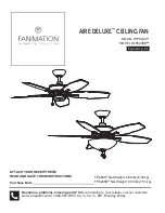 Fanimation AIRE DELUXE Manual preview