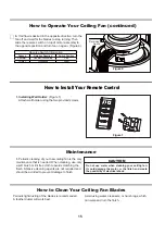 Preview for 15 page of Fanimation AIRE DUO LP8066LBN Manual