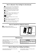 Preview for 16 page of Fanimation AIREFLEX LP7675 Series Manual