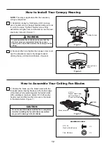 Предварительный просмотр 12 страницы Fanimation AMPED FP7634 Series Manual