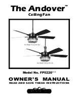 Fanimation Andover FP5220 Series Owner'S Manual preview