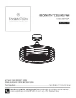 Preview for 1 page of Fanimation BECKWITH FP7964BN Installation Instructions Manual