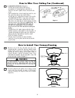 Preview for 9 page of Fanimation Benito FP8003 220 Series Owner'S Manual