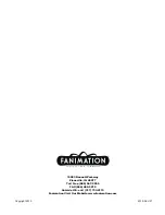 Preview for 16 page of Fanimation Benito FP8003 220 Series Owner'S Manual