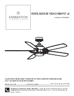 Preview for 21 page of Fanimation BENITO v2 FP8003B Series Owner'S Manual