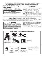 Preview for 4 page of Fanimation BREWMASTER FP1280-220 Manual