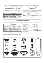 Предварительный просмотр 4 страницы Fanimation CAMHAVEN FP8094 Series Manual