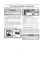 Предварительный просмотр 7 страницы Fanimation Camview FP6225BL Owner'S Manual