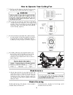 Предварительный просмотр 12 страницы Fanimation Camview FP6225BL Owner'S Manual