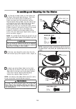 Preview for 14 page of Fanimation distinction C1 series Owner'S Manual