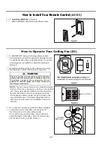 Preview for 17 page of Fanimation distinction C1 series Owner'S Manual