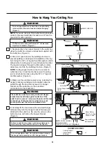 Предварительный просмотр 9 страницы Fanimation Doren FP8533 Series Manual