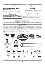 Preview for 4 page of Fanimation EDGEWOOD FP9072 Series Instructions Manual