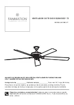 Preview for 21 page of Fanimation EDGEWOOD FP9072 Series Instructions Manual