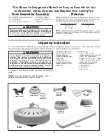 Предварительный просмотр 3 страницы Fanimation Edgewood  TF100 Series Owner'S Manual