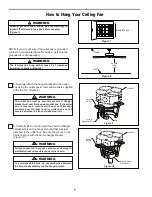 Предварительный просмотр 7 страницы Fanimation Edgewood TF971 Series Owner'S Manual