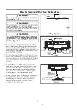 Предварительный просмотр 7 страницы Fanimation EMBRACE FPS7955B Manual