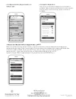 Preview for 11 page of Fanimation fanSync WFR8152 Specification And Instruction Sheet