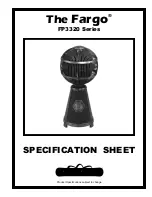 Fanimation FARGO FP3320 Series Specification Sheet preview