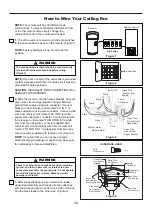 Preview for 12 page of Fanimation FLORID LP8300 Series Instruction Manual