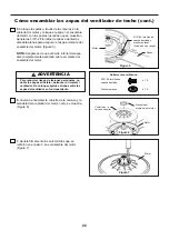 Preview for 28 page of Fanimation FLORID LP8300 Series Instruction Manual