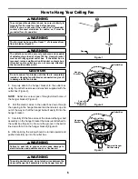 Предварительный просмотр 6 страницы Fanimation FP4620 Series The Zonix Owner'S Manual