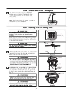 Предварительный просмотр 7 страницы Fanimation FP6728 Series Owner'S Manual