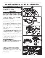 Предварительный просмотр 8 страницы Fanimation FP7410 Owner'S Manual