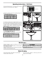 Предварительный просмотр 11 страницы Fanimation FP7410 Owner'S Manual