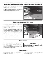 Preview for 9 page of Fanimation FP7910BL Owner'S Manual