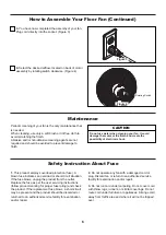 Preview for 6 page of Fanimation FP8014 Series Manual