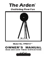 Preview for 1 page of Fanimation FP8014 Series Owner'S Manual