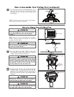 Предварительный просмотр 8 страницы Fanimation FP8032DZ Owner'S Manual