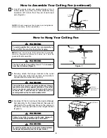 Preview for 6 page of Fanimation FP8050 The Quattro Owner'S Manual